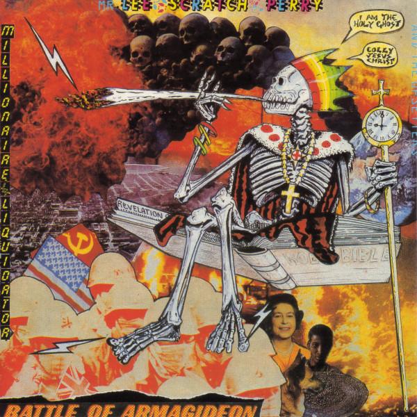 CD LEE PERRY & THE UPSETTERS - Battle Of Armagideon (Millionaire L CDTRL227 Trojan Records 1988 UK Reggae, Ska & Dub Used