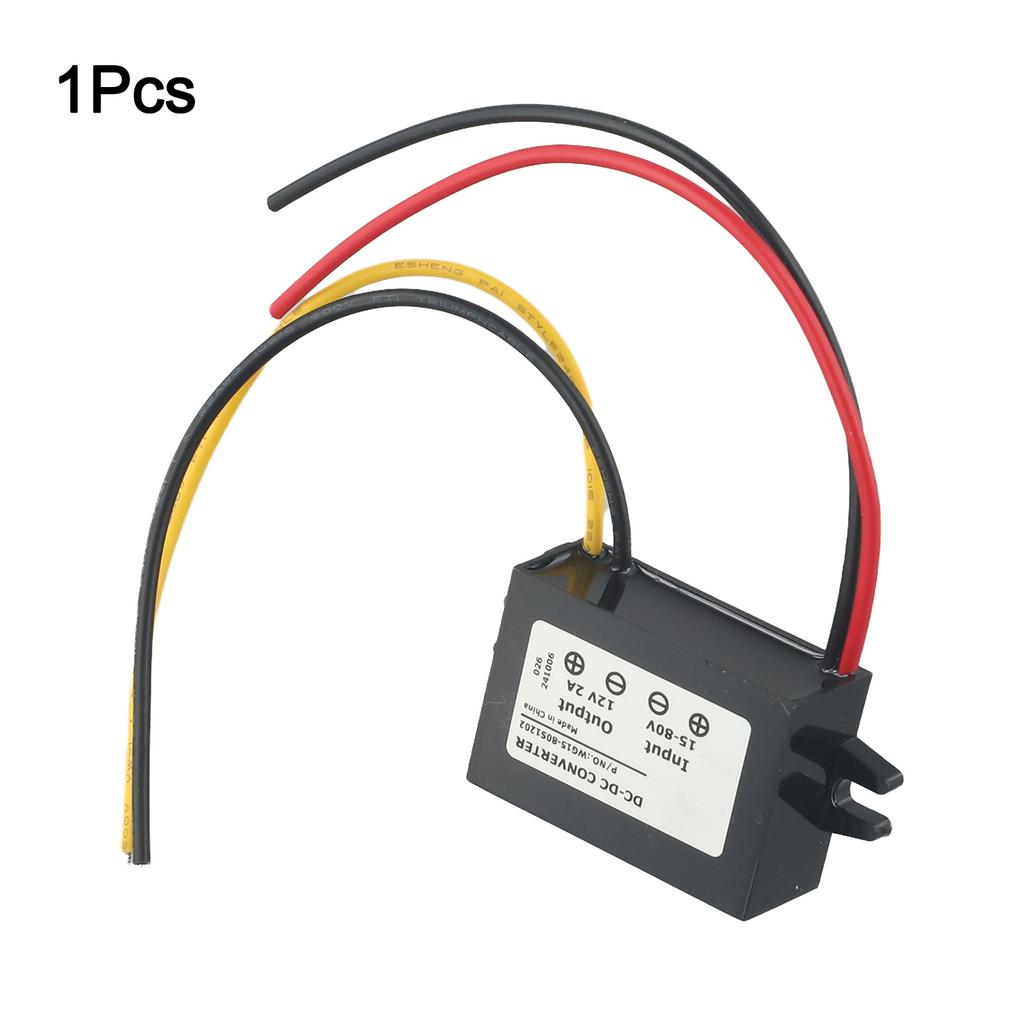 DC 15-80V To DC 12V 2A Step Down Module Converter Voltage Regulator For Car LED DC Voltage Regulator Converter Power Supply