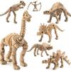 12 Stück Dinosaurierskelett-Fossilien Verschiedene Knochenfiguren Spielzeug Kinder Weihnachtsgeschenk