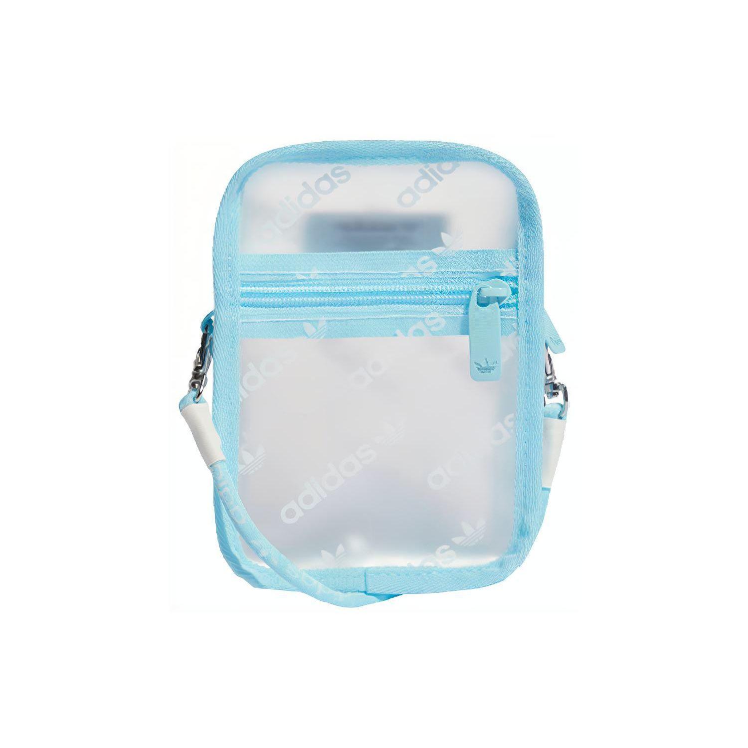 

Adidas Originals All Over Print Transparent Crossbody Bag Unisex bags Blessing-Blue HS5000 Blessing Blue
