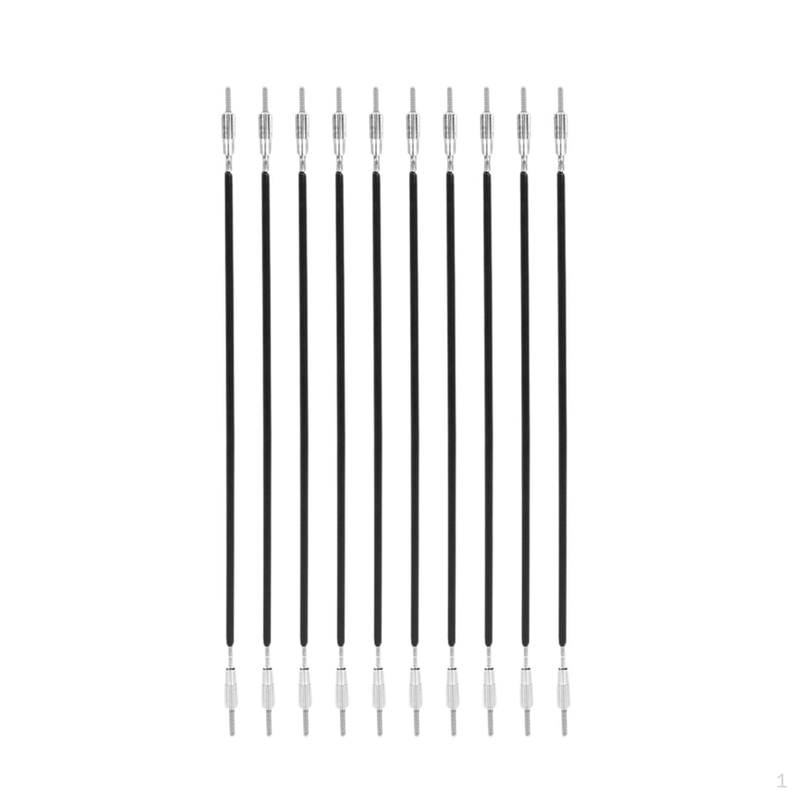 

10 штук веревка для скрипичного хвоста металлическая проволока кишки простая в установке струнный шнур для струн