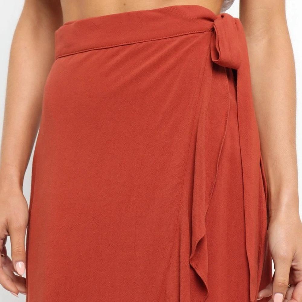 Women High Waist Skirts All-match Lady Elegant Long Skirt Retro Skirt High Waist Slim Sexy Hip Mid-length One-Step Skirts