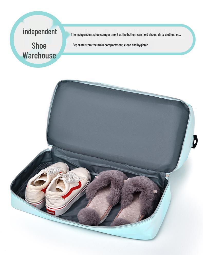 Women's Glossy Sport Yoga Bag 2025 - Stylish Crossbody & Handheld Travel Bag, Ideal for Fitness Enthusiasts.