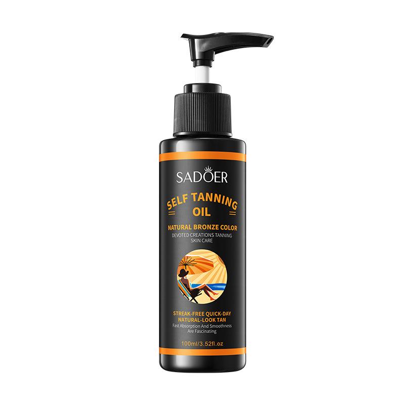 Tanning Essential Oil 100ml SADOER Copper Moisturizing Body Moisturizing Oil 1