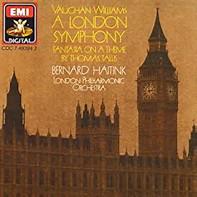 

CD RALPH VAUGHAN WILLIAMS BERNARD HA A London Symphony Fantasia On A T CDC7493942 His Masters Vo 1987 UK Classical Used