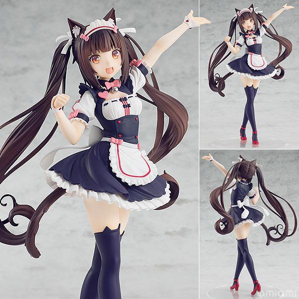 Nekopara Chocola Vanilla Ko Figurine Cute Character Models Desktop Ornaments Trendy Toys Kawaii Garage Kit Chassis Statue Gifts