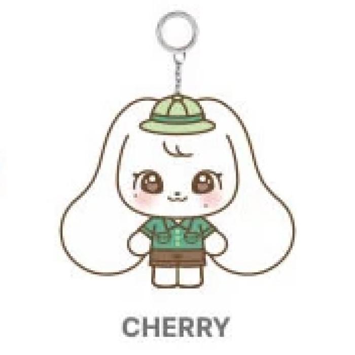 IVE COLLAB with EVERLAND - [ForEVER IVE] OFFICIAL MD MINIVE CAST PLUSH KEYRING
