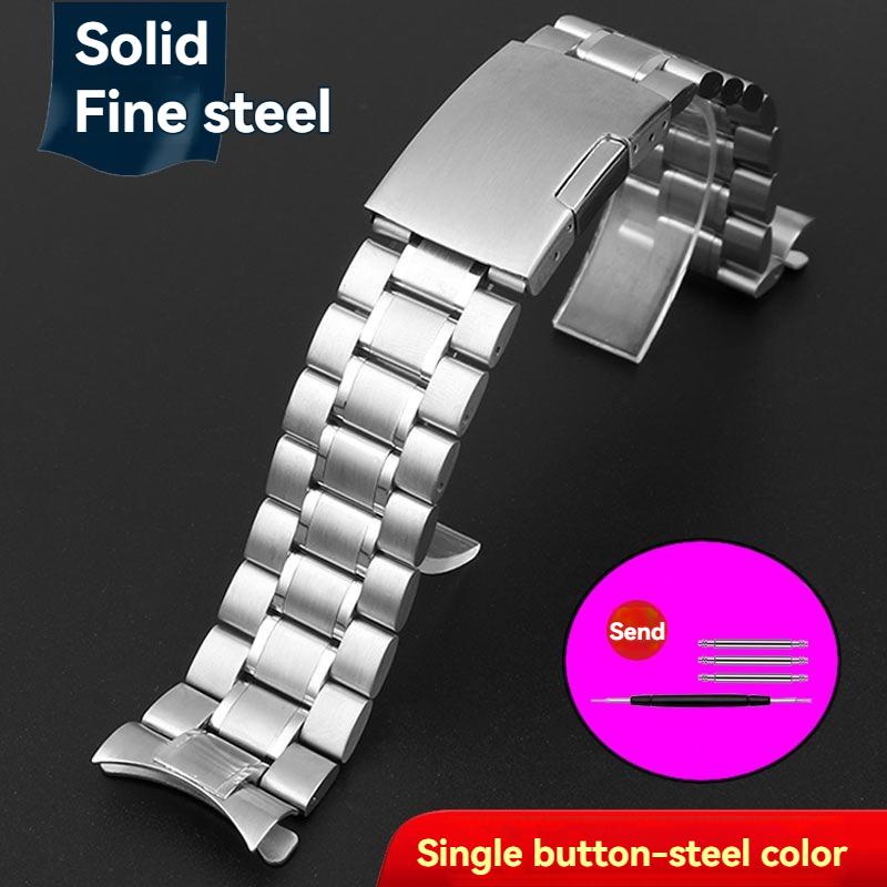 Stainless steel strap For Casio MTP-1375 EFV-540 500 EFS-S510 EFR-303 Universa Metal Watchband 20mm 22mm Bracelet wristband