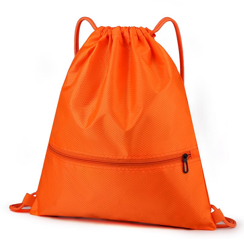 Unisex Waterproof Oxford Drawstring Sports Backpack for Basketball & Climbing