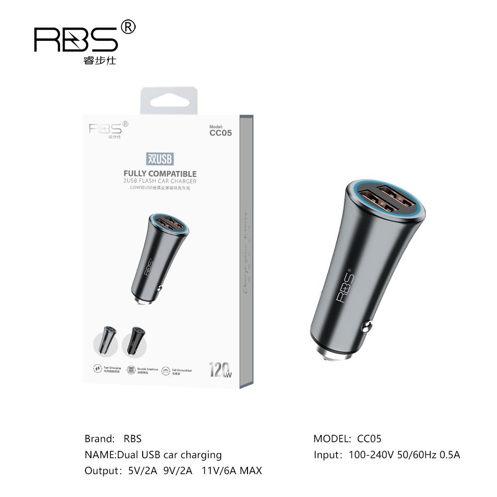 

120w Car Charger Lighter PD Fast Charging for IPhone QC3.0 Mini USB Type C Mini Car Phone Charger for Samsung Silver