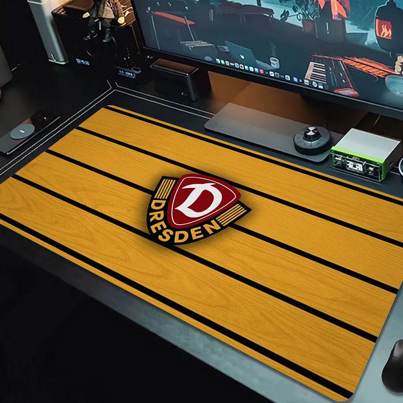 Dynamo Dresden Large Size Mouse Pad Large Gaming Table Cushion Non-slip Laptop Tablet Big Mousepad XXL Mat Mini PC Playmat With Lock edge