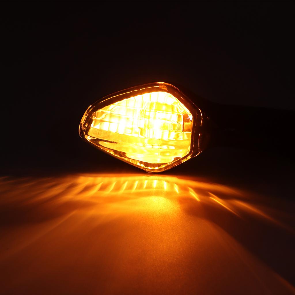 2pcs Motorcycle Turn Signal Light Front Indicator Blinker Replacement for CB500X CB1300 NC700 2013‑2020