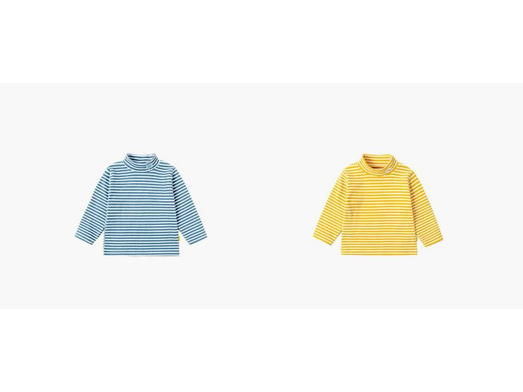 Dudu Home Baby Long-Sleeve Winter T-shirt for Boys & Girls - Children's Base Layer Clothing