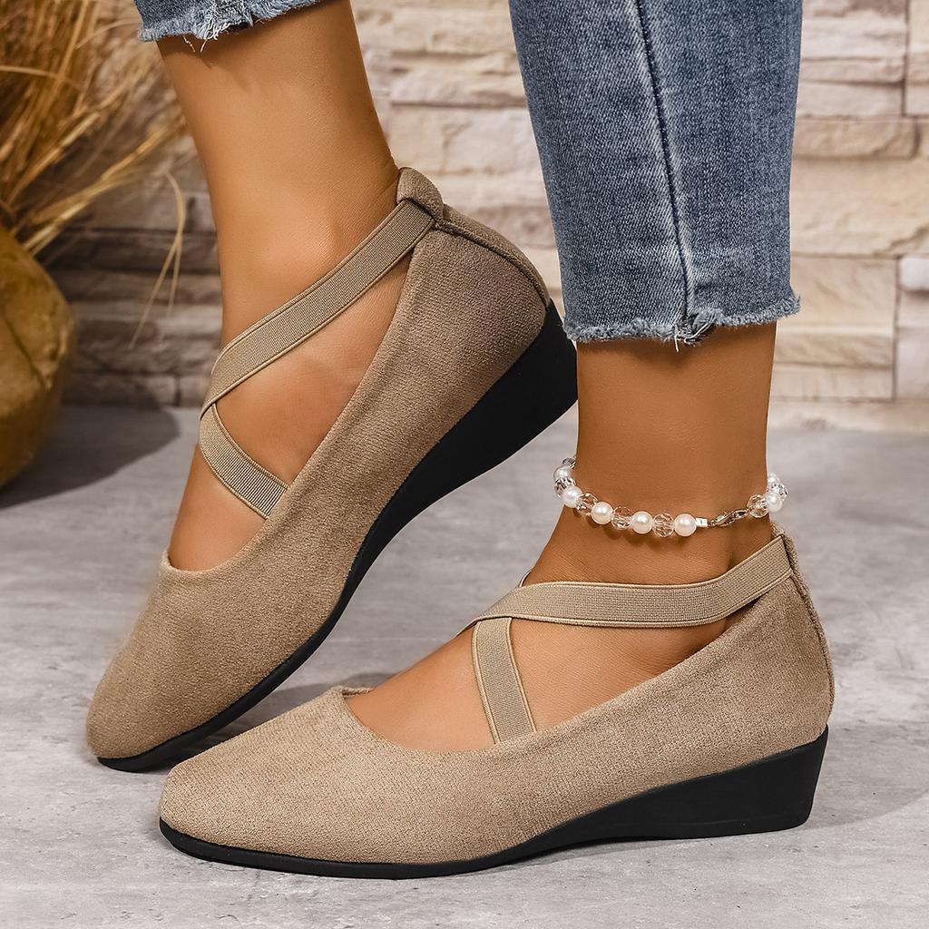 2025 New Spring Women Flats Casual Shoes Round Toe Shallow Loafers Solid Retro Comfort Low Heels Sneakers Women Zapatos De Mujer