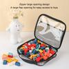 Toy Storage Case For Kids PVC Organizer Bags With Mesh Pockets For Small Models Toy Bag For Travel