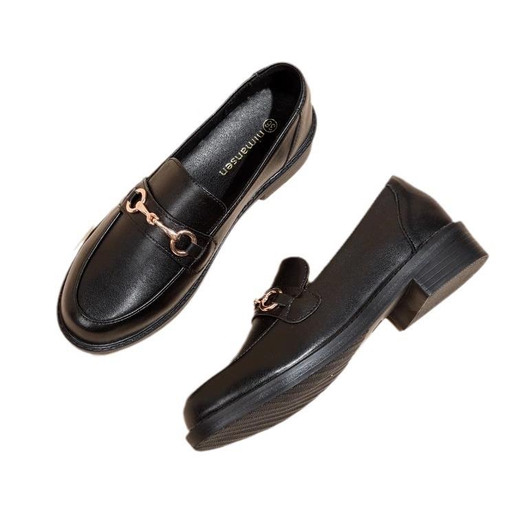 Not tired feet soft-soled women's shoes go to work, occupation, comfortable single shoes for a long time, black work shoes, flat-soled small leather