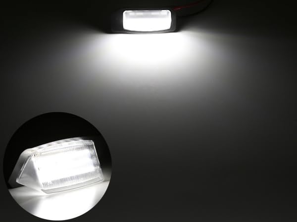 Delica D5 LED License Plate Lamp Compatible with all model (CV1W, CV2W, CV4W, CV5W) - years.