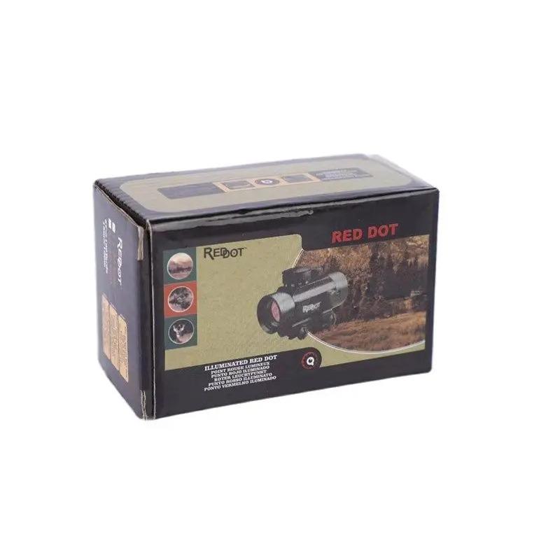 1X40 Red Green Dot Sight Metal Body 5 Bright Levels Durable Anti-Scratch Fit for 11mm/20mm Toy Gun Accessories
