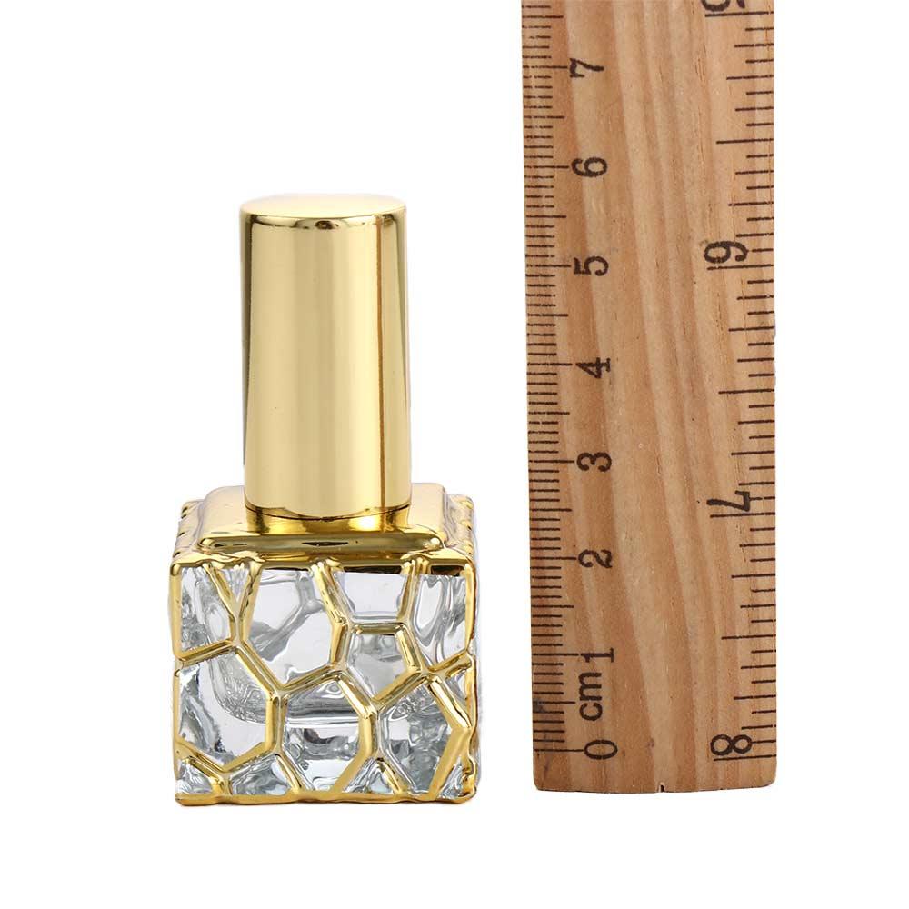Essential Oil Electroplating Perfume Bottle Mini Spray Bottles Perfume Atomizer Sample Vial