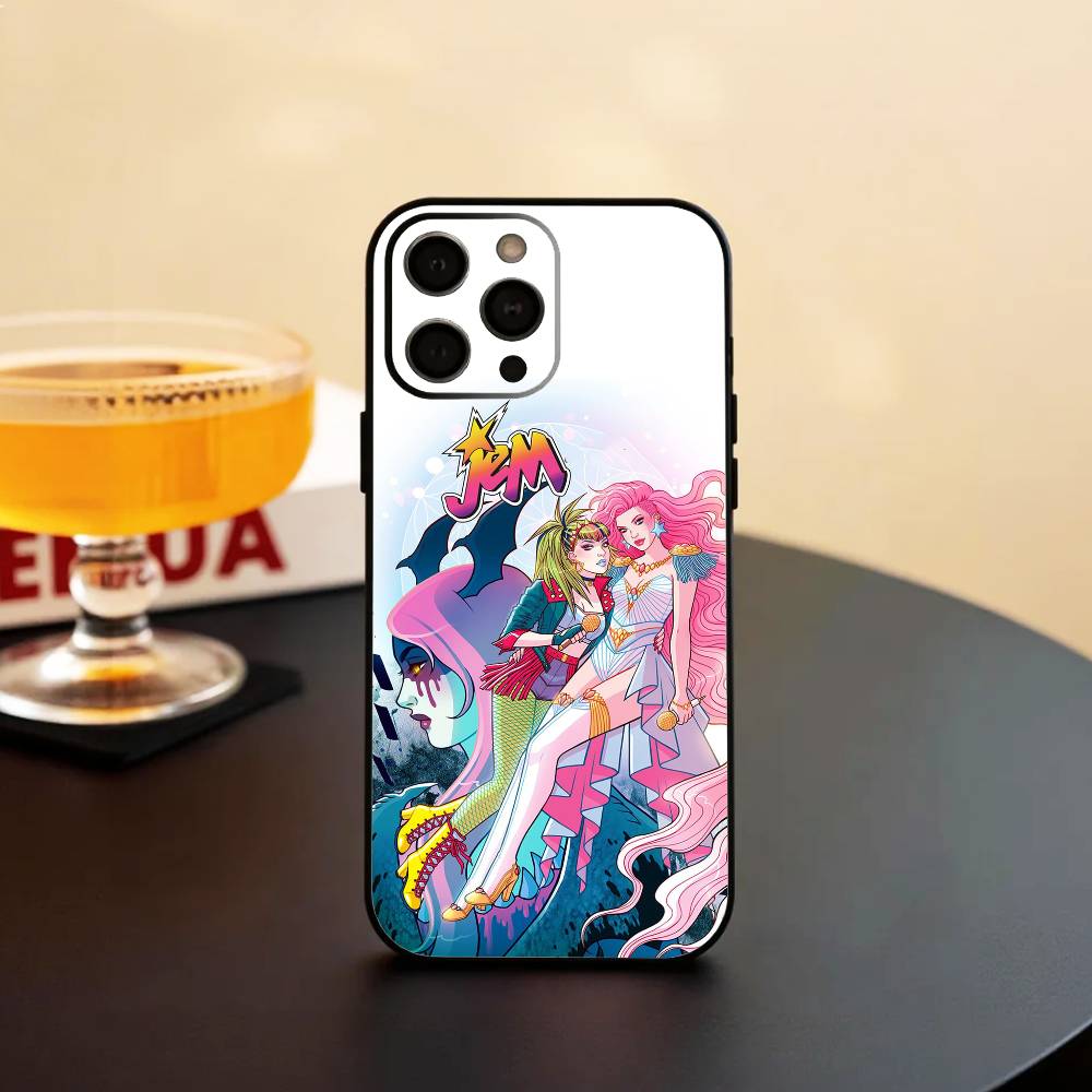 Jem A-And M-Musical fantasy The Holograms    Phone Case Silicone Soft For IPhone 17 16 15 14 13 12 11 X XR Plus Pro Max Plus