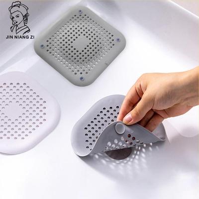 Hair Strainer Anti-block Sink Filter Bathtub Shower Floor Drain Plug Silicone Stopper Kitchen Deodorizer Bathroom Accessories