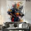 VER Race Maestro Wall Tapestry Aesthetic Wall Hanging Printed Fabric Blanket Decorative Tapestries for Bedroom Living Room Home Decor