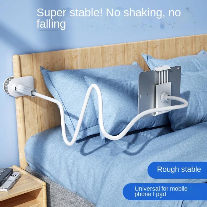 Universal Phone Holder Bed Desk Clip Lazy Flexible Gooseneck Clamp Long Arms Mount For IPhone 8/7/6 Bed Desk Mobile Phone Holder