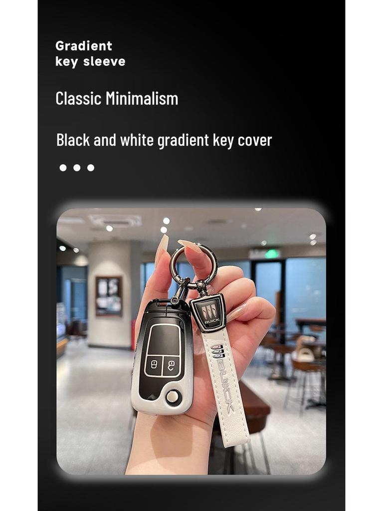 Buick Excelle Premium Key Case for Yue Lang, Ying Lang XT/GT, and Junyue/Junwei 2021 Models.
