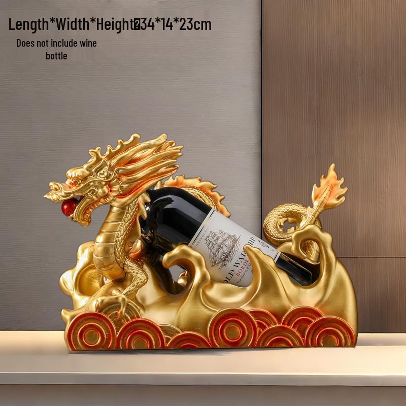 Swan Wine Rack: Elegant Light Luxury Cabinet & Ornament for Living Room or Entryway Gift