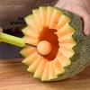 3in1 Fruit Ball Digger Καρπούζι Slicer Cutter Scoop Φρούτα σκάλισμα Μαχαίρι Κόφτης Πιατέλα φρούτων Διαχωριστής πολτού πιάτων φρούτων