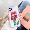 Strawberry Shortcake Phone Case for iPhone X XR XS 7 8 Plus 11 12 13 Pro MAX 13mini Translucent Matte Case