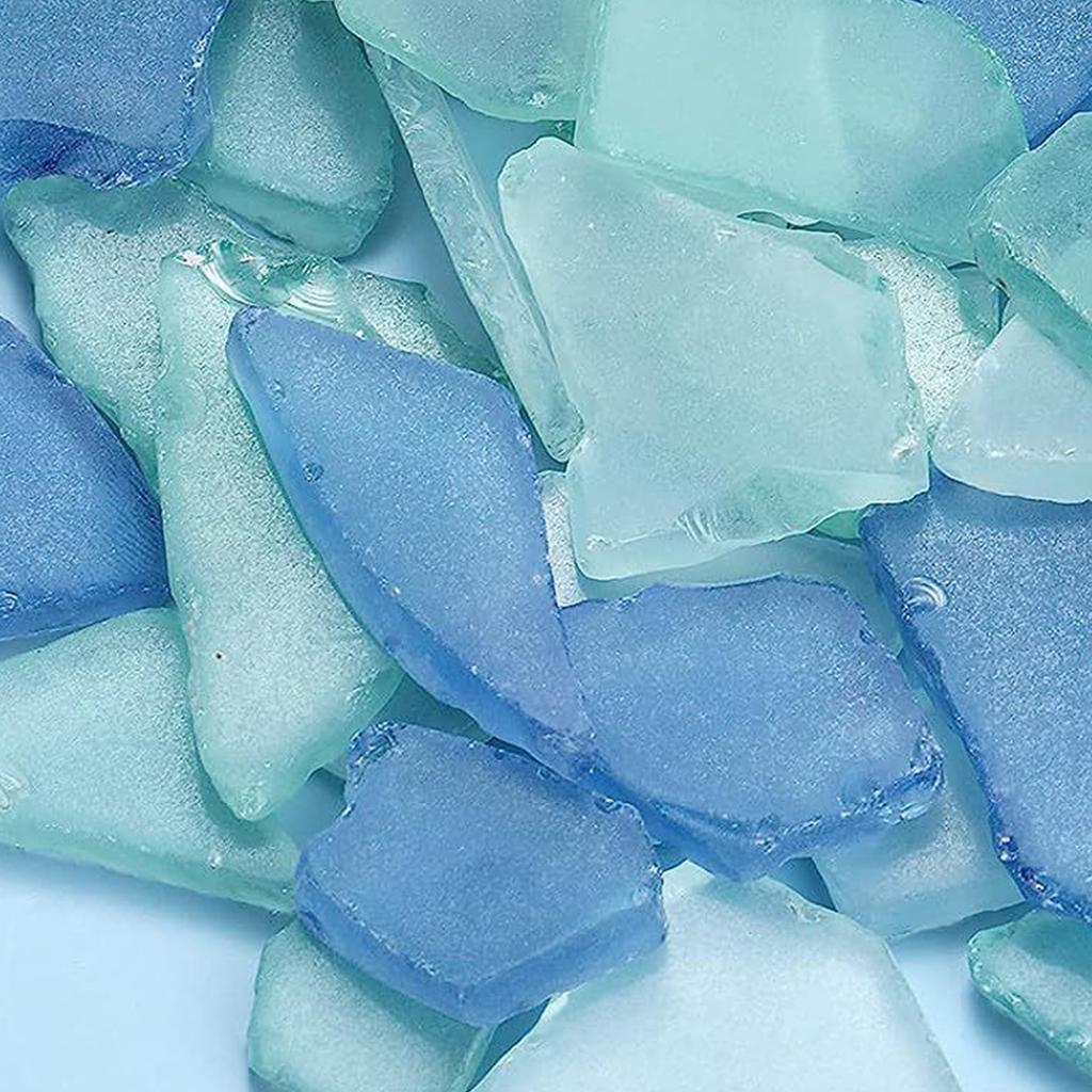 Meerglas Aquarium Dekorationen Mattiertes Meerglasstück Für Fischaquarium Landschaft Ornamente Vasenfüller Kreatives Basteln