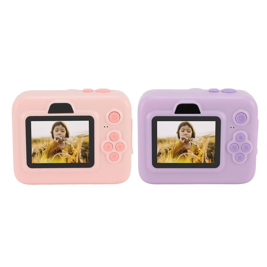 1080P Digital Camera Instant Print 12MP Video Camera with 2.4 Inch Screen 3 Print Paper MP3 Player 5