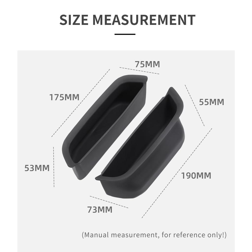 ZUNDUO 2024 Toyota Land Cruiser 250 Door Handle Storage Door Handle Door Pocket Land Cruiser 250 Interior Custom Parts of Box, Pocket, Tray,