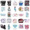 50 Nurse's Day White-Coat Angel Stickers - Cartoon Graffiti Waterproof Festival Decorations for Phone Cases