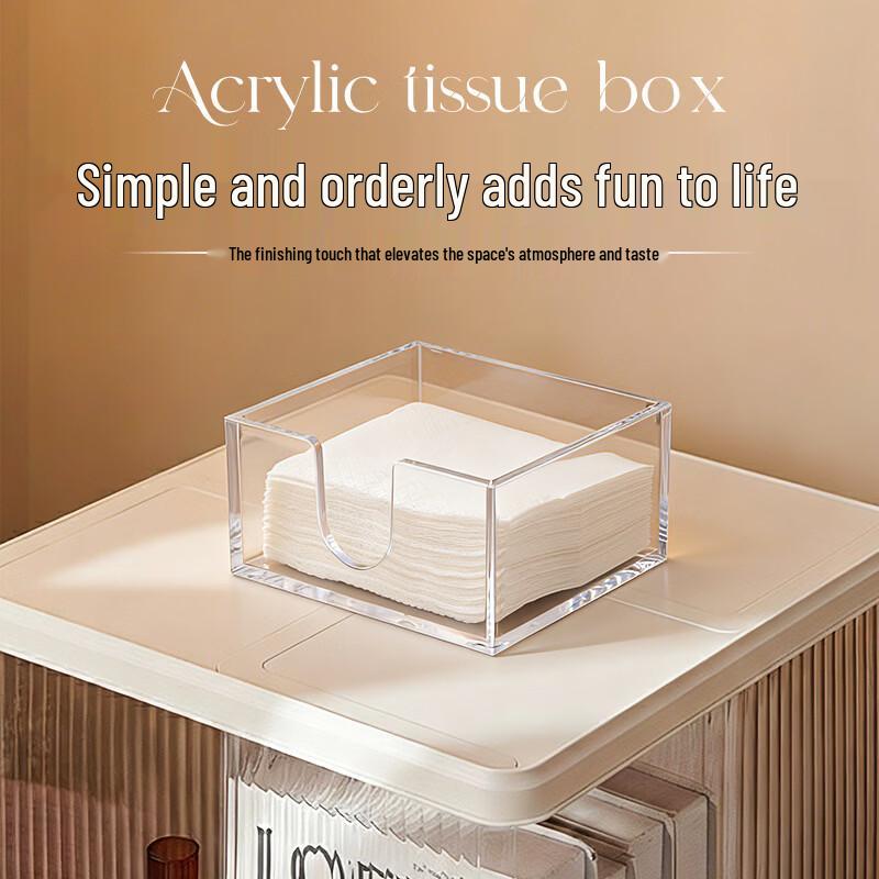 Acryl U-förmiger Serviettenhalter 2er-Pack