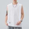 Jeep Men's Pure Cotton Sleeveless Round Neck Vest
