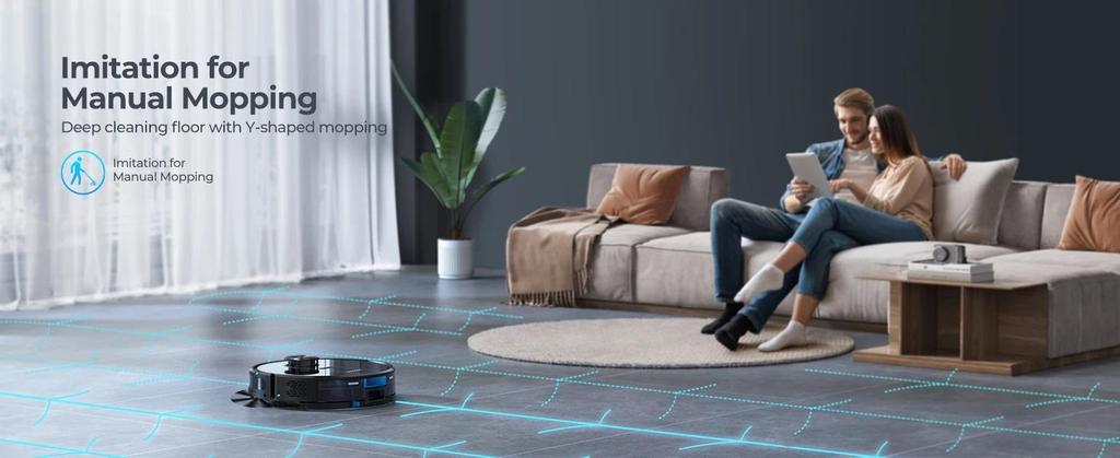 Neuer intelligenter Laresar L6 Nex Saugroboter mit 3500Pa Saugkraft Selbstreinigender Reiniger Hochleistungs-LiDAR-Navigationsroboter Staubsauger für Zuhause