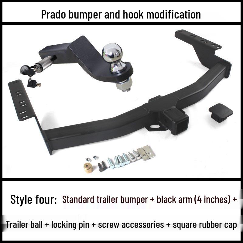 Prado Trailer Hitch: Compatible with 2700/4000 LC120/150 Rear Tow Bar Towing Hook
