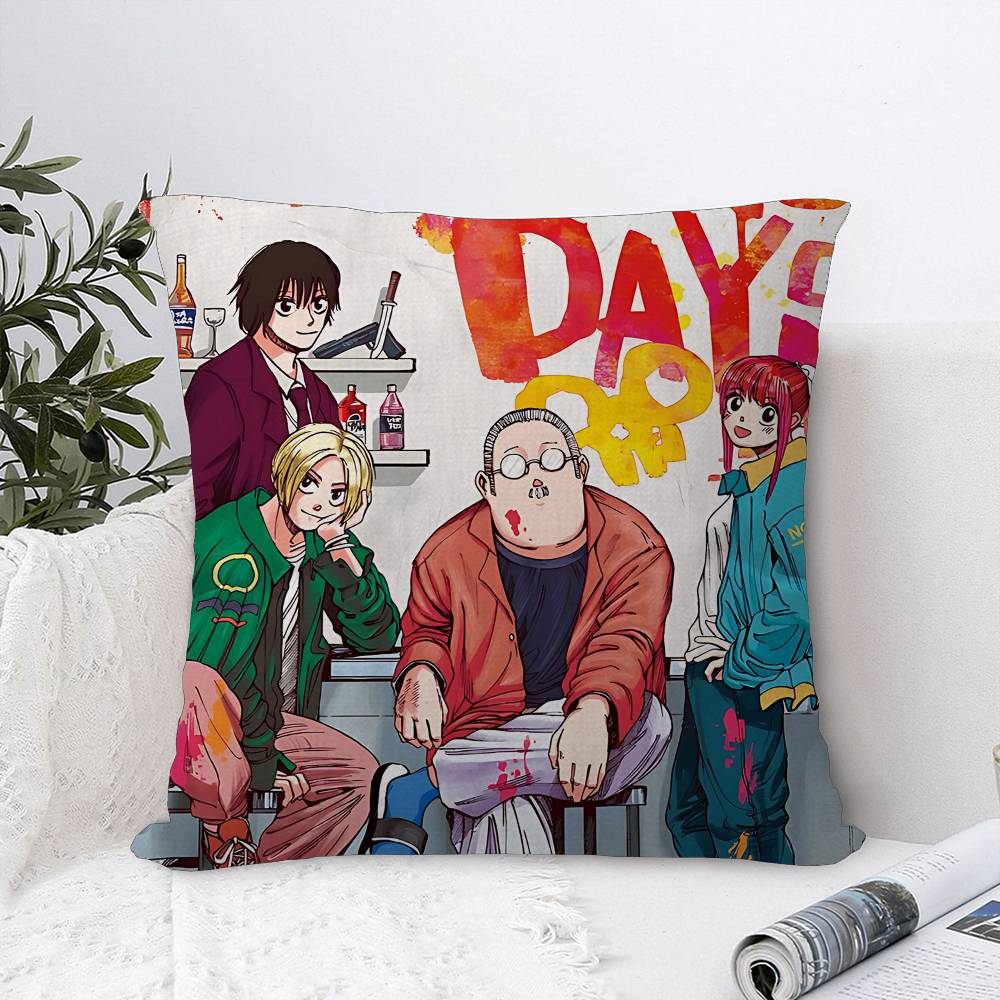Sakamoto Days Anime cm Cushion Cover Pillow Cover Decor Pillowcase Home Pillowcase for Couch Pillow