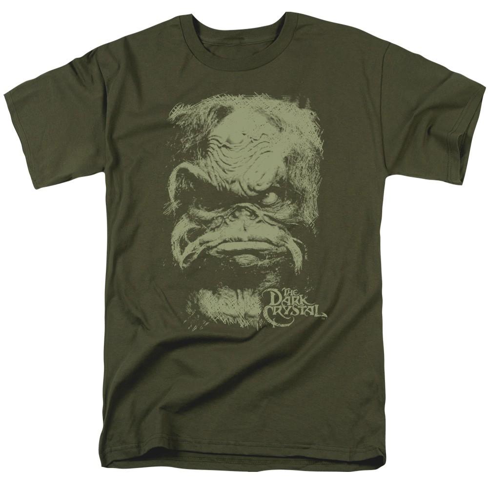 Dark Crystal - Aughra - Adult Unisex Short Sleeve T-Shirt - Green XL