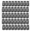 300Pcs Single Hole Spring Cord Locks Nylon Rope Buckle Luggage Clothing AccessoriesSmall