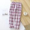 Pajama Pants Women's Autumn Winter Trousers Warm Pants Thickened Loose Warm Beam Feet Flannel Home Pants