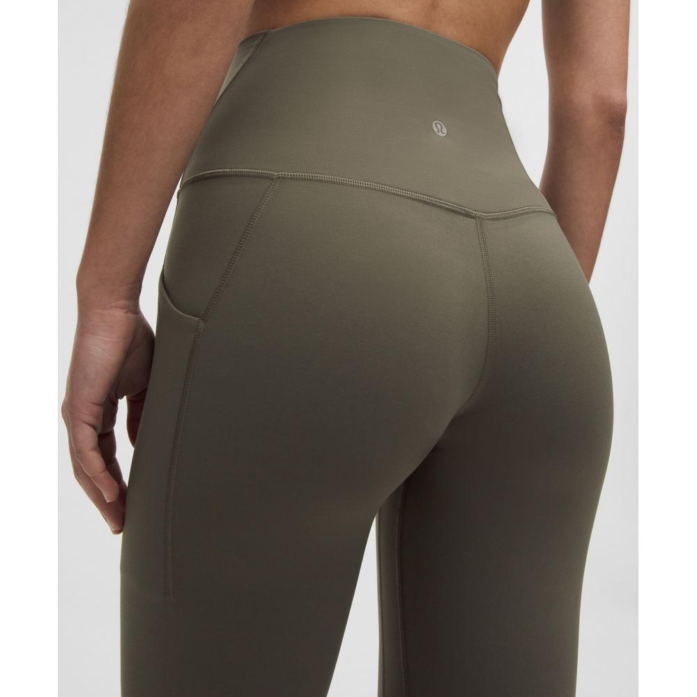 Lululemon Align  High Rise Pant With Pockets 25  Army Green