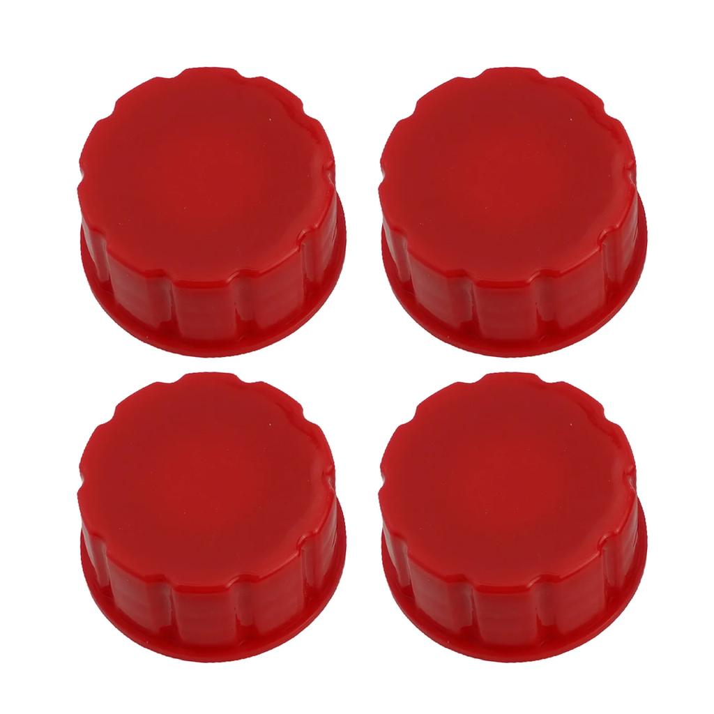 1/2/4PCS 5-Gallon Gas Can Cap Replacement Plastic Coarse Thread Reliable Sturdy Gas Lid Gas Tank Solid Bottom Cap Tool Parts