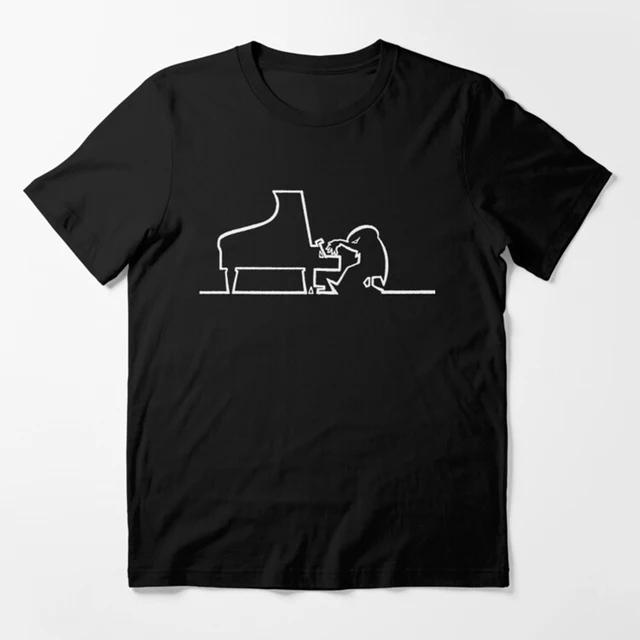 Happy Fashion T-Shirts La Linea Die Linie Osvaldo Cavandoli TV Unisex WoUnisex Stil Streetwear T-Shirt Rundhals Lässige Oberteile Camisetas