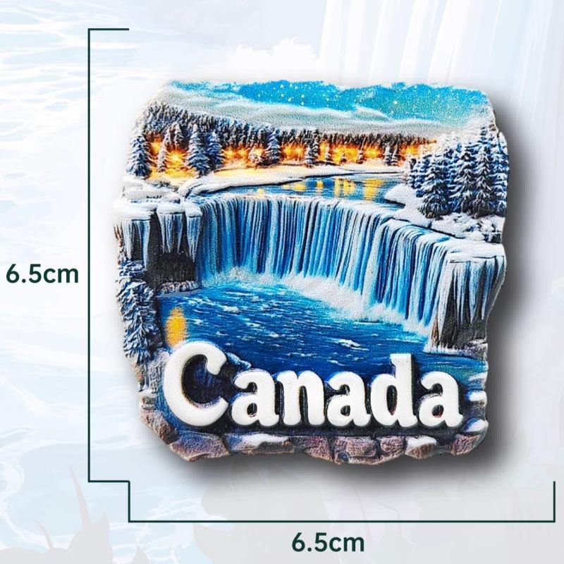 

Canada Fridge Magnets Vancouver Capilano Suspension Bridge Park Souvenirs Niagara Falls Fridge Stickers Wedding Gifts