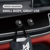 Valve Stems Caps 4Pcs Car Interior Hooks Storage USB Cable Headphone Storage Hook For Volkswagen VW Scirocco Jetta Beetle Golf 4 RG8