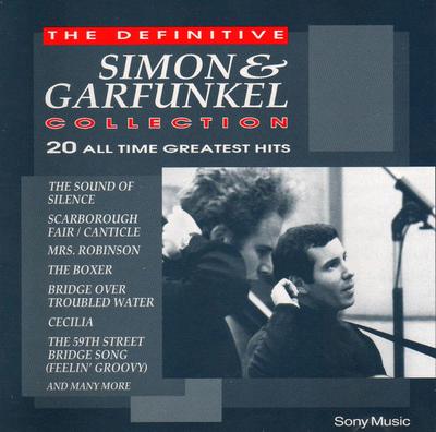 CD SIMON&GARFUNKEL SIMON - Definitive Collection  TVK24003 Sony Music Dire Canada Rock Used