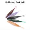 6Pcs 12.7Cm 9.6G Pvc Forked Tail Sinking Soft Lure Artificial Silicone Swimbait Fishing Lure Pike Perch Bass Pesca